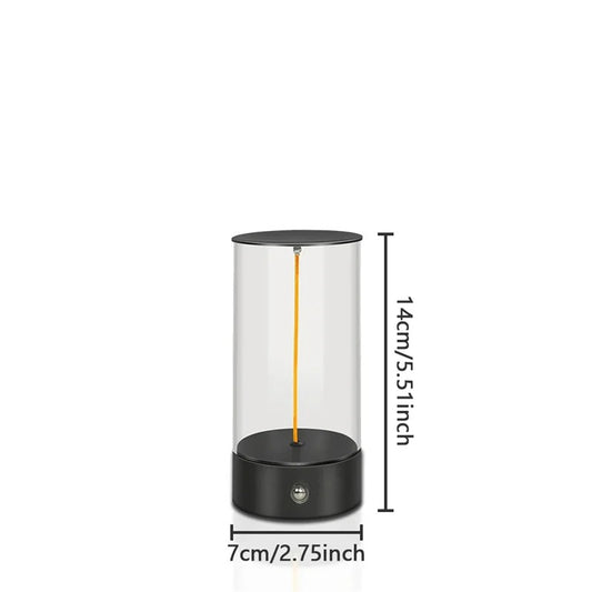 Interactive Magnetic Filament Table Lamp